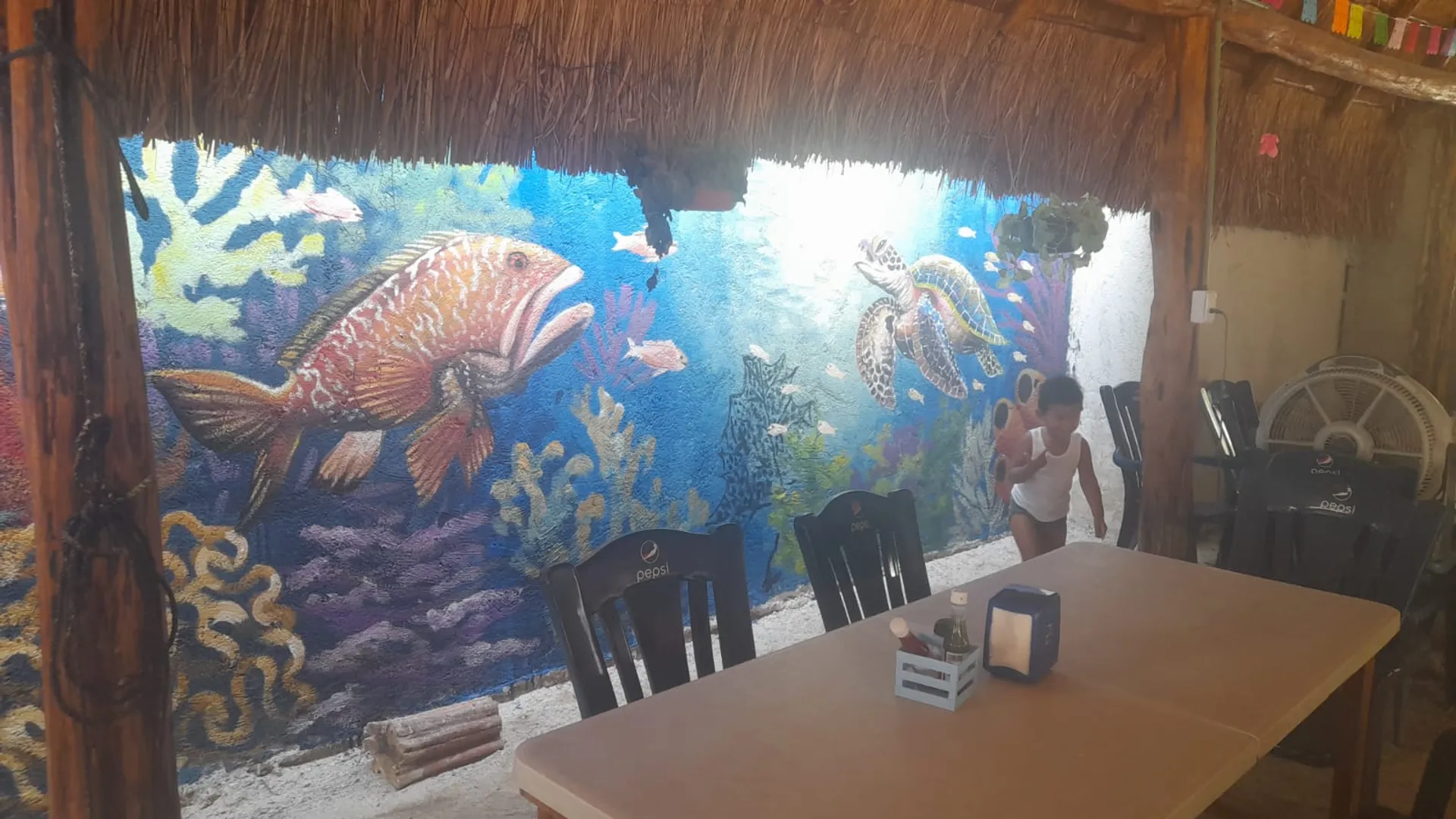 Interior del restaurante